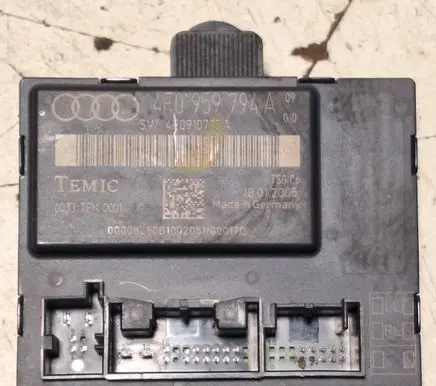 Audi A6 S6 C6 4F Door control unit/module 4F0959794A 18012005 4F0910795A