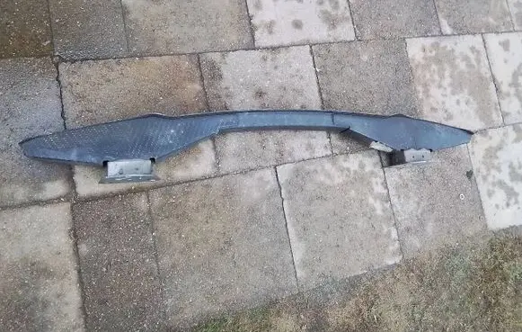 Rear bumper cross member
