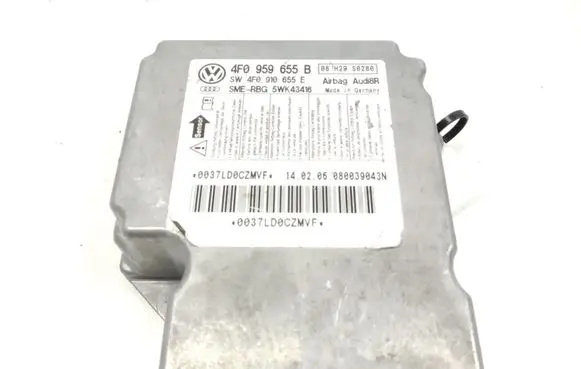 Audi A6 S6 C6 4F Airbag control unit/module 4F0910655E 4F0959655B 5WK43416