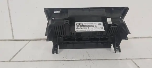 Audi A3 S3 A3 Sportback 8P Climate control unit 8P0820043BL A2C53346855