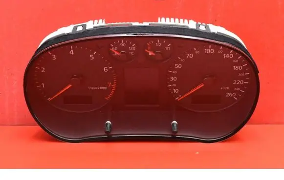 Audi A3 S3 8P Speedometer (instrument cluster) 8L0920933N