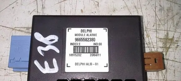 Citroen C3 Engine control unit/module 96665582380