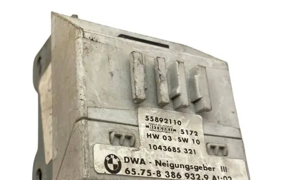 BMW 5 E39 Alarm control unit/module 8386932 65758386932 55892110