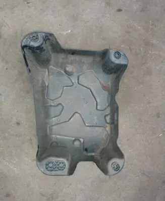 Opel Grandland X Trunk boot underbody cover/under tray 9812344980