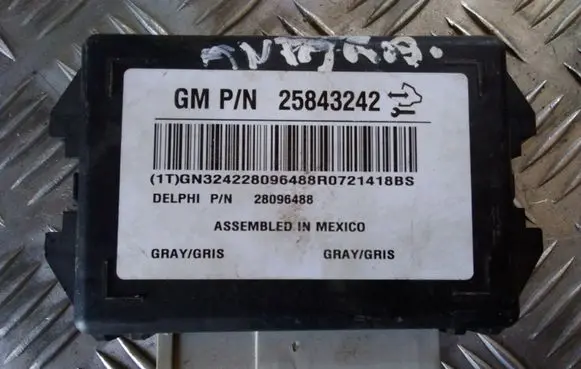 Chevrolet Captiva Other control units/modules 25843242 28096488