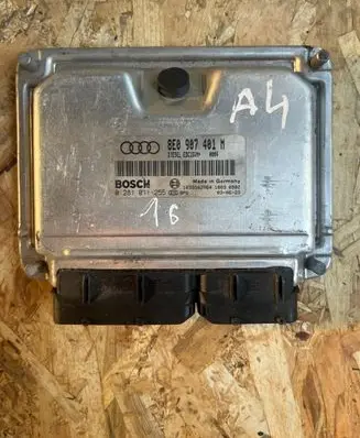 Audi A4 S4 B6 8E 8H Engine control unit/module 8E0907401M 1039S02764 0281011255