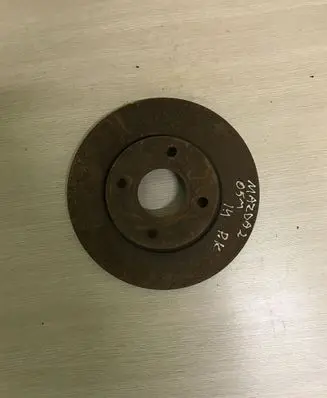 Mazda 2 Front brake disc