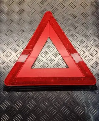 Audi A4 S4 B7 8E 8H Emergency warning sign 4B5860251E