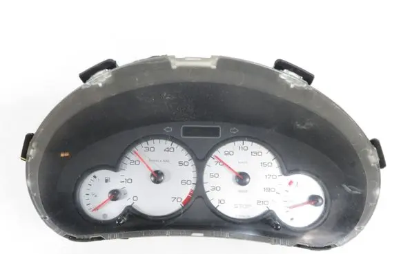 Peugeot 206 Speedometer (instrument cluster) 9651740380