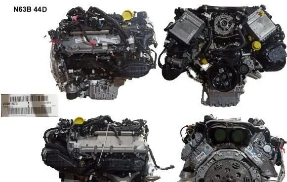 BMW 7 G11 G12 Engine N63B44D