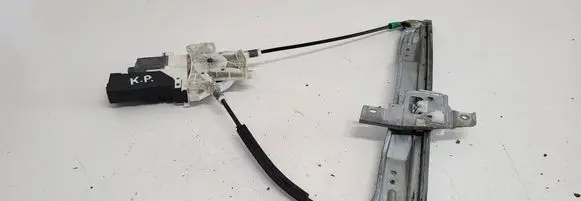 Peugeot 407 Front door window regulator with motor 1137328125
