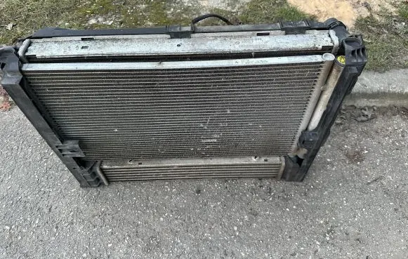 BMW 3 E90 E91 Radiator set 9169526 11074810 4737560