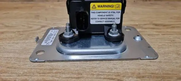 ESP acceleration yaw rate sensor