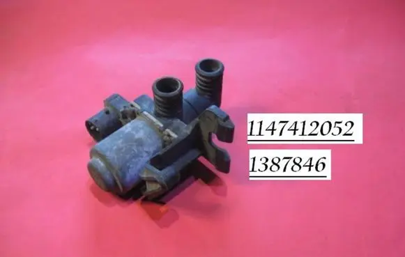 BMW 3 E36 Coolant heater control valve 1147412052 1387846