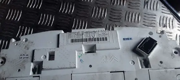 Citroen C5 Speedometer (instrument cluster) 9665369180