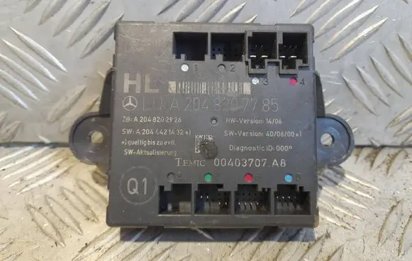 Mercedes-Benz C W204 Door control unit/module A2048207785 A2044421432 A2048202926
