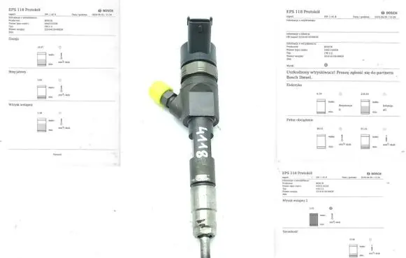 Renault Scenic III - Grand scenic III Fuel injector 0445110328 GBIMPORT
