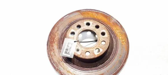 Audi A6 S6 C6 4F Rear brake disc neventiliuojamas
