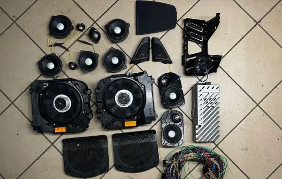 BMW 5 F10 F11 Audio system kit 9261703 9169687 9169688