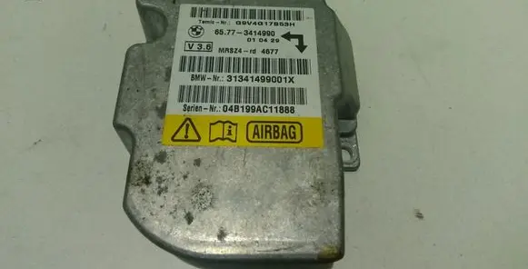 BMW X3 E83 Airbag control unit/module 65773414990 31341499001X 04B199AC11888