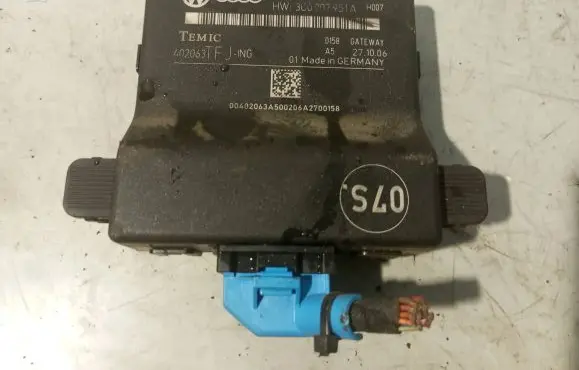 Volkswagen PASSAT B6 Gateway control module 3C0907530C 3C0907951A