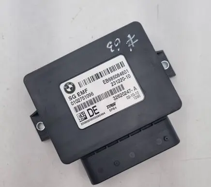 BMW 5 F10 F11 Rear brake EMF control unit/module 0102751096 32620247A 23122010