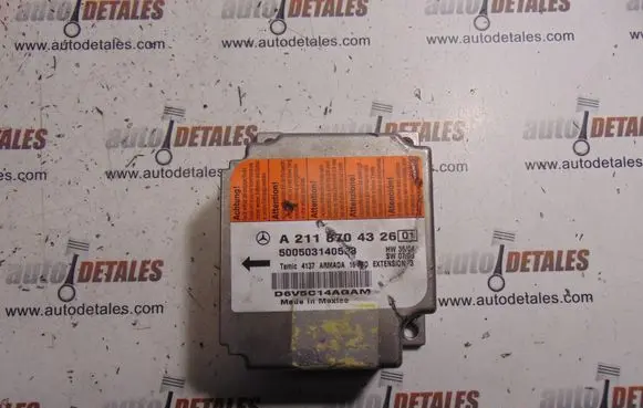 Mercedes-Benz E W211 Airbag control unit/module A2118704326