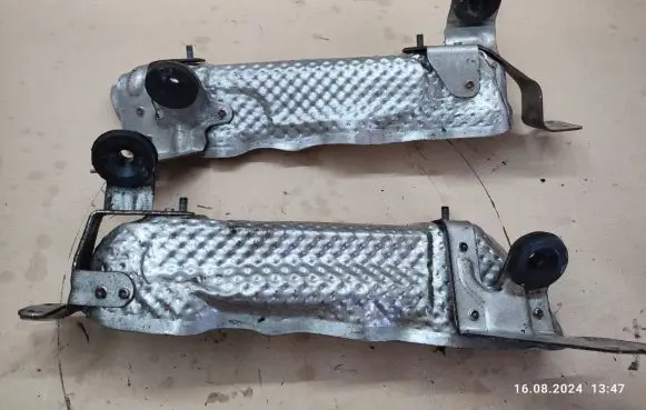 Heat shield in engine bay