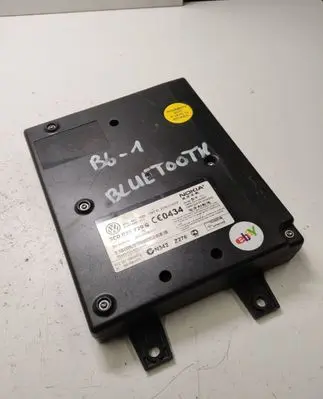 Volkswagen PASSAT B6 Bluetooth control unit module 3C0035729G 00104BE80917 661AAHT1