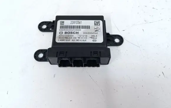 Opel Zafira C Parking PDC control unit/module 22810361 0263004542