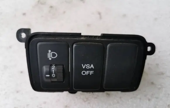 Honda Civic Headlight level height control switch AH1019