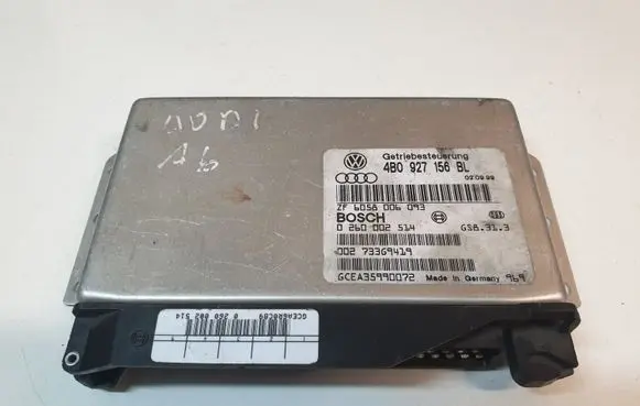 Audi A6 S6 C5 4B Gearbox control unit/module 4B0927156BL 0260002514