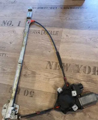 Volkswagen Multivan T4 Front door manual window regulator 701837502 7D0953802 A09961