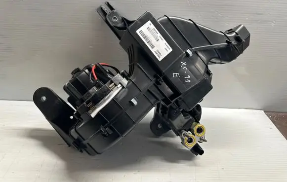 Interior heater climate box assembly