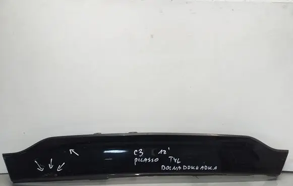 Peugeot 3008 I Rear bumper trim bar molding 