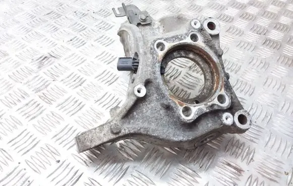 Front wheel hub spindle knuckle