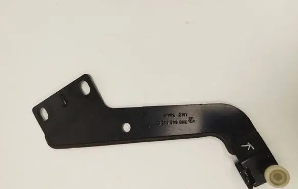 Volkswagen Sharan Sliding door upper roller guide/hinge 7N0843435D