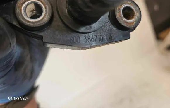 Renault Laguna III Engine coolant pipe/hose 800386710