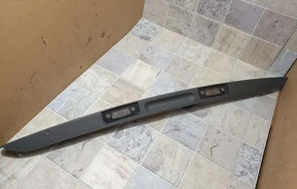 Ford Fiesta Trunk door license plate light bar 2S61A43404AGW