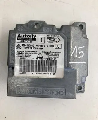 Citroen C4 Grand Picasso Airbag control unit/module 9664217980