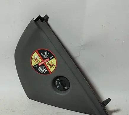 Dashboard side end trim