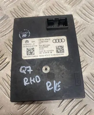 Audi Q7 4L Keyless (KESSY) go control unit/module 4L0907335 4F0910335