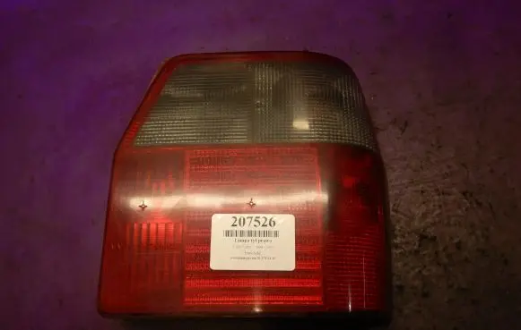 Fiat Uno Rear/tail lights