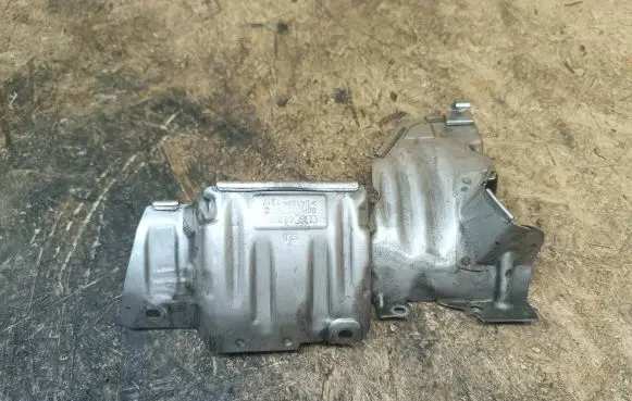 Heat shield in engine bay