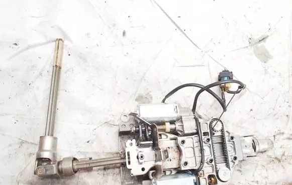 Steering wheel axle