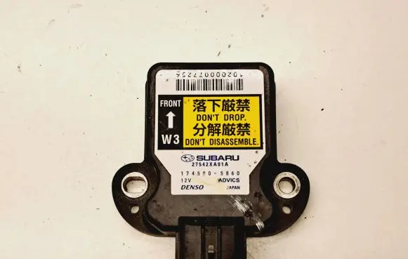 ESP acceleration yaw rate sensor