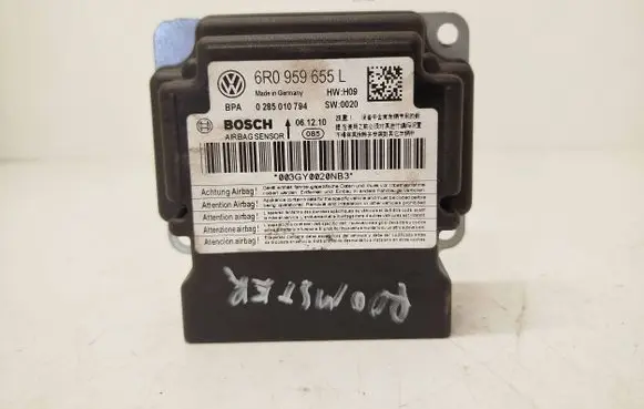 Skoda Roomster (5J) Airbag control unit/module 6R0959655L 0285010794
