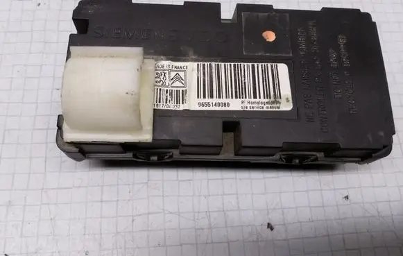 Peugeot 407 Tire pressure control unit 9655140080
