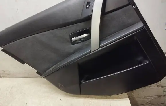 BMW 5 E60 E61 Rear door card panel trim E344945sw