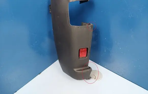 Fiat Ducato Rear bumper corner part panel trim 1305762070